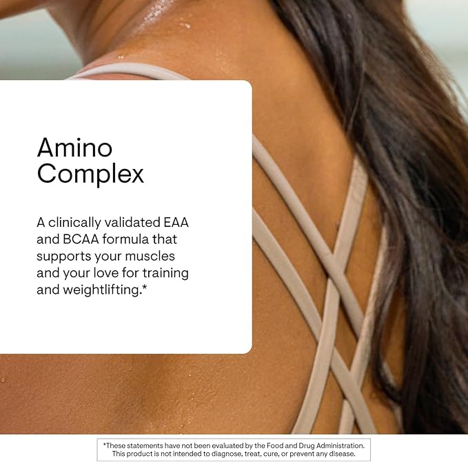 THORNE - Amino Complex - Clinically-Validated EAA and BCAA Powder for Pre or Post-Workout - Promotes Lean Muscle Mass & Exercise Recovery* - Lemon - NSF Certified for Sport - Dairy-Free - 30 Servings