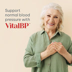VitalBP - 4 Pack - Support for Normal Blood Pressure - Supports Blood Flow & Arteries - with CoQ10, L-Citrulline, and K2 & D3-60 Capsules