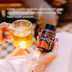 BiotiQuest Heart Centered Probiotics to Support The Cardio Vascular System and Heart Health, 20 Billion CFU, Non-GMO, and Gluten Free, 60 Capsules