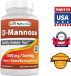 Best Naturals D-Mannose 1500 mg & Ashwagandha Extract 500 Mg