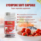 AIHIYO Lycopene Soft Capsule, 100mg Tomato Supplement Extract, Organic Complex Formula, 500mg Per Capsule, 100 Softgel