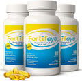 Fortifeye Omega 3 Fish Oil 180Count 1600 mg Made in Norway - High Potency rTG Form Supplement with EPA & DHA, Triple Strength Fish Oil Softgels for Men Women, No Fishy Aftertaste, Natural Lemon Flavor