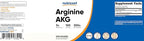 Nutricost Arginine AKG Powder 300 Grams (AAKG) - 3G Per Serving & 100 Servings - Pure Arginine Alpha Ketoglutarate