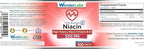 Wonder Laboratories High Potancy Time Release Niacin (Vitamin B3) 500 Mg 100 Tablets Non-GMO, Gluten Free Supplement