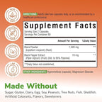 Maca Root Capsules for Women & Men, 1500 mg Maca Root Per Serving, with Black Pepper for Max Absorption, 95% Piperine, Vitality, Mood, Metabolic Support, 120 Capsules