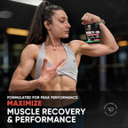 Sugar Free 7g BCAA + EAA Powder | Supports Muscle Recovery, Growth, Strength & Endurance – 9 Essential Amino Acids with L-Glutamine, Caffeine, Vitamin & Electrolyte for Energy & Hydration, Gluten Free