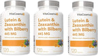 Lutein with Zeaxanthin, Vegan Capsules, 120 Count, 40 mg Lutein + 4 mg Zeaxanthin per Serving, Non-GMO, Gluten-Free (3)