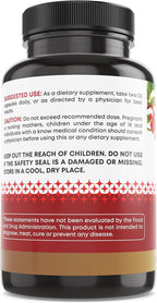 Ancient Bliss Berberine HCL 1200mg with Ceylon Cinnamon, Bitter Melon, and Green Tea Extract - 120 Capsules