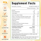 120 Count | Feminine Balance Gummies for Women’s | Pineapple Gummies for Women PH Balance, Healthy Odor, Yeast Balance & Flora | Vegetarian Friendly, Sugar Free