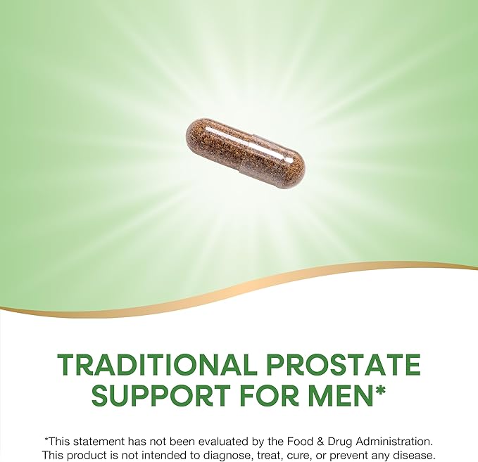 Nature's Way Saw Palmetto Berries,Traditional Prostate Support*,585 mg per Serving,Non-GMO Project Verified,Vegan,180 Capsules,(Pack of 2)