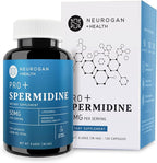 Neurogan Spermidine PRO Supplement Capsules - 50mg Per Serving, 60-Day Supply - Enhanced Absorption for Longevity Routine - Spermidine 3HCl Spermidine Supplements for Men & Women