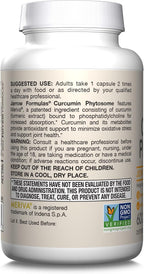 Jarrow Formulas Curcumin Phytosome 500 mg - 60 Veggie Capsules - Formulated with Meriva - Antioxidant Support Supplement - Joint Health & Support - 60 Servings