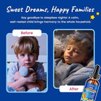 2 Pack Magnesium Glycinate Liquid for Kids - with L-Theanine Omega-3, Vitamin B6, D3, Zinc - Kids Magnesium Drops for Sleep, Relaxation, Calm & Focus - Orange Flavor
