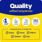 Enzymedica, SerraGold, Supports Recovery, Immune and Cardiovascular System, Natural Supplement, 120 Count (FFP)