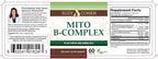 Script Essentials Suzy Cohen, Mito B Complex Dietary Supplement, 5-MTHF, Adeno B12, Methylation Support, Supports Healthy Nervous System, Boost Energy, Vitamin B, 60 Servings