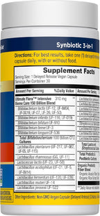 Renew Life Ultimate Flora Adult Ultimate Care Probiotic, 150 Billion, 30 Caps (Package May Vary)