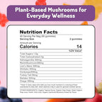 Ashwagandha and Mushroom Gummies 500mg with 8 Mushroom Blend (Reishi,Lion's Mane,Cordyceps) - Mushroom Gummies for Focus and Energy,Cognitive Boost -Mushroom Supplement for Adults,80 Count
