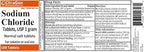 Sodium Chloride Tablets 1 Gm, USP Normal Salt Tablets - 100 Tablets (Pack of 3) by CitraGen Pharmaceuticals, Inc.