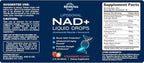 Liposomal NAD Supplement - 1200mg NAD+ Liquid Drops for Women & Men, Nicotinamide Riboside with Resveratrol, PQQ, CoQ10, Quercetin for Anti-Aging, Brain & Cellular Mitochondrial, Strawberry 4 Fl Oz