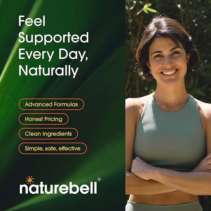 NatureBell Quercetin 1,000mg - 240 Capsules - Ultra Strength Supplement for Healthy Immune Support* - Quercetin Dihydrate from Sophora Japonica - Bioavailable Form