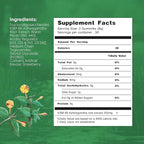 KSM 66 Ashwagandha Gummies for Women and Men, Vegan Supplement for Stress Support, Strawberry, 60 Count, 30-Day Supply