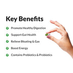 Force Factor ProbioSlim, Probiotic Supplement for Women and Men with Probiotics and Green Tea Extract, Reduce Gas, Bloating, Constipation, Support Digestive Health & Gut Health, 30 Count (Pack of 3)