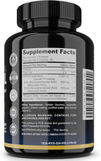 Fish Oil Supplement Omega 3 for Women & Men – Triple Strength 1,400mg Omega-3 EPA/DHA - Burpless Wild-Caught Omegas 3-6-9 for Heart, Brain, Eye & Joint Support – 60 Softgels
