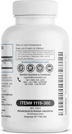Bronson Melatonin 10mg Fast Dissolve Cherry Flavored Tablets Vegetarian Chewable Lozenges, 360 Count