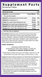 New Chapter Calcium Supplement - Bone Strength Tiny Tabs Plant-Based USDA Organic Calcium with Magnesium, Vitamin D3+K2, for Bone Health & Joint Mobility, Heart Support, 905 mg dose - 240 Tiny Tabs