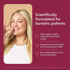 Bariatric Advantage SpeedyMelts B12 1000 mcg - Fast Melting with 200 mcg of Folic Acid for Nutritional Support* - Peppermint - 90 Count