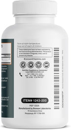 Bronson Potassium Citrate 99mg Essential Mineral Non-GMO, 200 Vegetarian Tablets