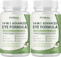 14 in 1 Advanced Eye Formula – Eye Vitamin and Mineral Supplement with Lutein, Zeaxanthin, Zinc & Bilberry Extract – Vision & Focus Support (2)