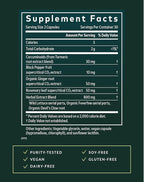 Gaia Herbs Turmeric Supreme Ache- Helps Provide Relief of Occasional Aches - with Turmeric Curcumin, Black Pepper, Devil’s Claw, Ginger, Feverfew & More - 120 Liquid Phyto-Capsules(60-Day Supply)