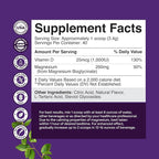 High Absorption Magnesium Glycinate Powder - Vegan Magnesium Powder for Sleep Relaxation & Regularity - Drink Mix Non-GMO Gluten Free & No Artificial Flavors (Honey Lemon) - 136g - 2 Pack