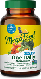 Mega Food Men Over 55 One Daily, 120 Count , 0.515 Pound