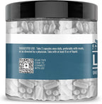 Earthborn Elements L-Glutamine 200 Capsules, Pure & Undiluted, No Additives