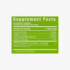 curcuminpro Complete Vegan | BioSoluble Brown Rice Protein & Organic Turmeric Curcumin Supplement | Plant-Based Formula for Daily Wellness | 60 Count