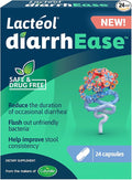 Lactéol diarrhEase- a Safe, Drug Free and clinically Tested postbiotic Strain That Helps soothes Occasional Digestive Upset and Shortens The Duration of Occasional Diarrhea, 24 Count