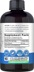 Carlyle Colloidal Silver | 10 PPM | 8 oz (236 mL) | Nano Silver Technology Solutions | Vegetarian, Non-GMO, & Gluten Free Supplement
