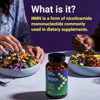Nicotinamide Mononucleotide NMN 1000 mg - High Strength Formula - Adult Daily Supplement (60 Capsules, 30 Servings)