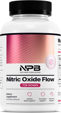 Nature's Pure Blend Nitric Oxide Supplements for Women – L-Arginine L-Citrulline – Heart Support & Flow Circulation Booster – 1500MG L Arginine and L Citrulline, Preworkout, Bodybuilding