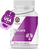 TRUVITAL™ UraCare D-Mannose & Cranberry Extract - Bladder Support & Cleanse for Women - with Hibiscus & Dandelion Root - Fast Acting Formula - Vegan Made in USA 60 Capsules
