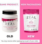 Zurvita - Zeal for Life 30-Day Wellness Bag - Wild Berry (Guarana Free) - Nutritional Supplement for Vitality, Immunity, and Wellness - 420 Grams