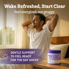Magnesium Glycinate Powder for Sleep - Magnesium Sleep Aid Without Melatonin - Natural Sleep Drink Mix with GABA, L-Theanine, Apigenin, Valerian & Lemon Balm