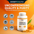Turmeric Curcumin with BioPerine Black Pepper 1400mg, Support GLP-1 Naturally, Max Absorption Turmeric Supplement for Joint Support with 95% Standardized Curcuminoids C3 Complex, Non GMO, 120 Capsules