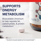 Metagenics Chromium Picolinate - Bioavailable Chromium for Metabolism Support* - Essential Trace Mineral - Non-GMO, Vegetarian, Gluten-Free - 200 mcg - 60 Tablets