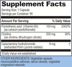 Life Enhancement Galantamind Brain Supplement for Memory and Focus - Vitamin B5 & Galantamine Supplement - Mental Clarity & Cognitive Enhancement (8mg - 90 Capsules, Galantamind)