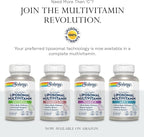 SOLARAY Mega Vitamin B-Stress - Timed Release Vitamin B Complex w/Vitamin B12, B6, Folic Acid, VIT. C - Stress, Energy, Red Blood Cell, Immune Support - Vegan, 60-Day Guarantee (240 CT)