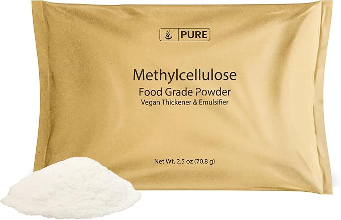 PURE ORIGINAL INGREDIENTS Methylcellulose & Sodium Citrate Bundle, Various Sizes, Emulsifiers, Food Grade
