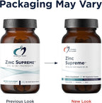 Designs for Health Zinc Supreme - 30mg Zinc Bisglycinate Chelate Supplement with Cofactors Taurine, Vitamin B6, B2 + Molybdenum - Immune Support Supplement - Vegan + Non-GMO (90 Capsules)
